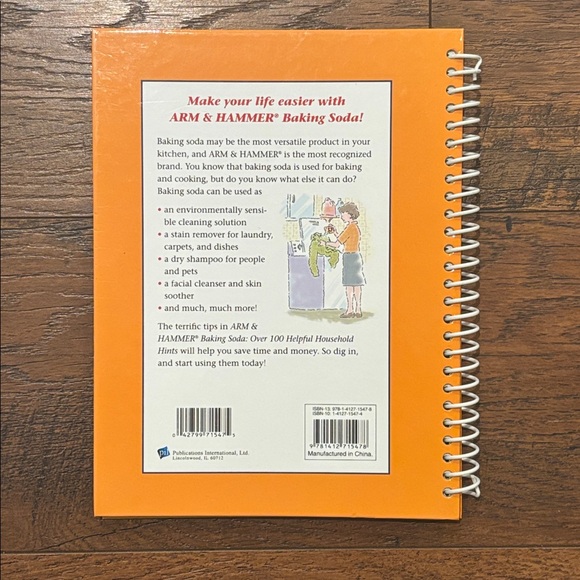 Arm & Hammer Baking Soda Over 100 Helpful Household Hints Book, Great Condition! - Picture 2 of 5